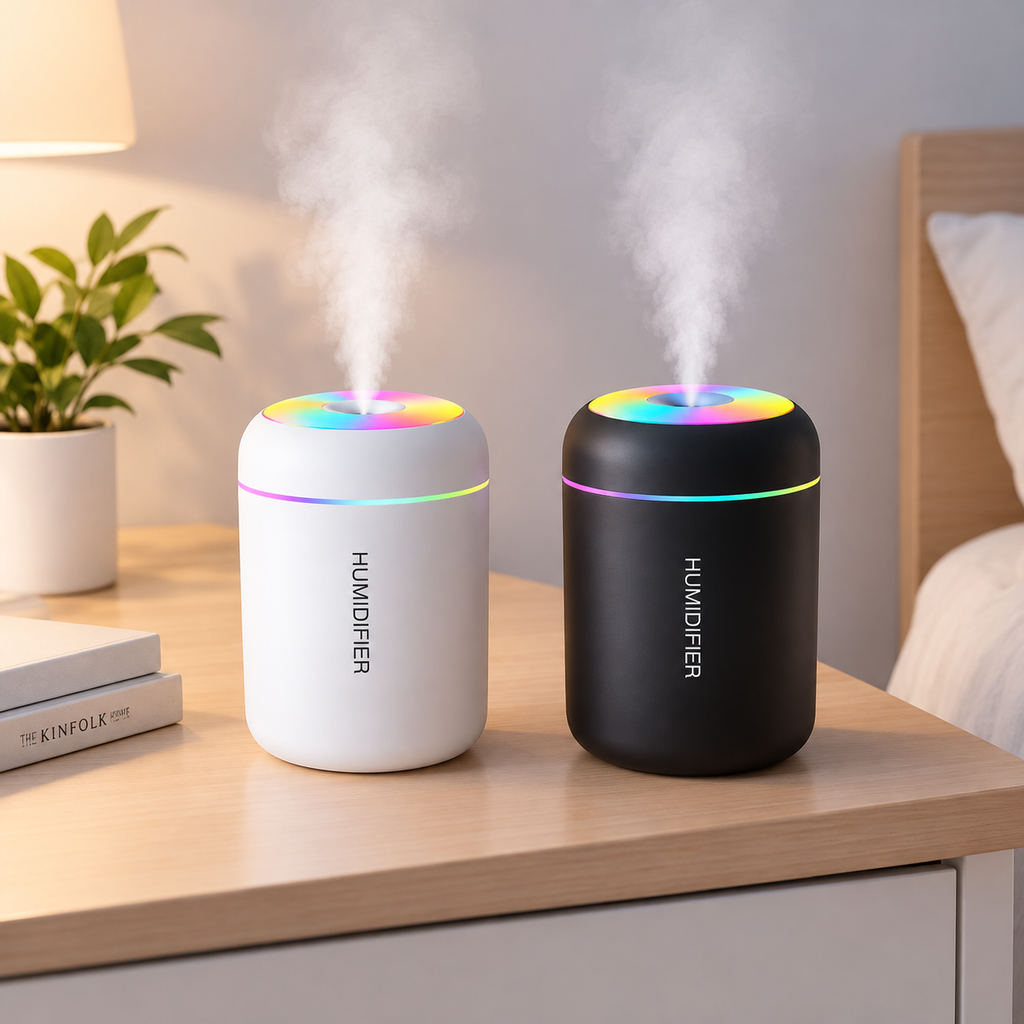Mini Humidificador Ultrasónico Portátil